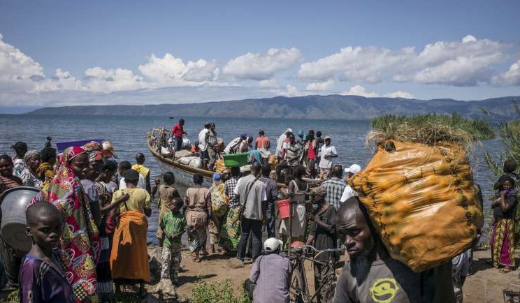 Afflux de réfugiés congolais fuyant les combats à l’est de la RDC
