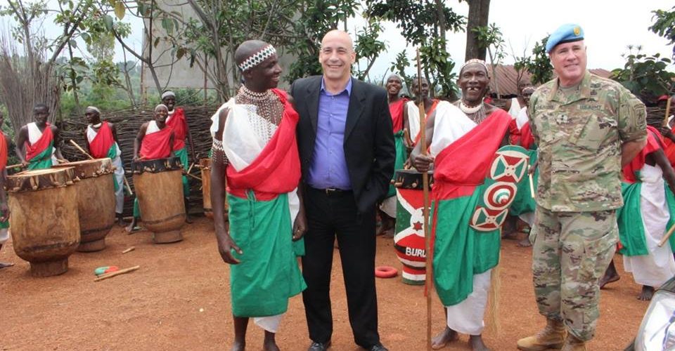 Visite d’une délégation de la United Nations Peace-Keeping Forces  au Burundi