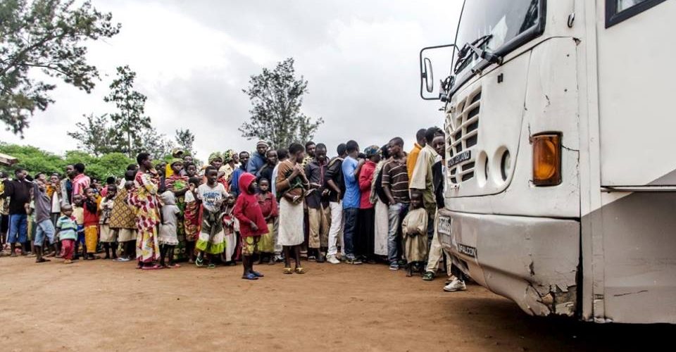 Retour jeudi 25 janvier 2018 de 800 réfugiés burundais venant de Tanzanie