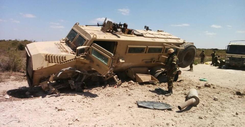3 militaires burundais FDNB de l’AMISOM blessés suite à un engin explosifs à Gololey, à 50km de Mogadiscio