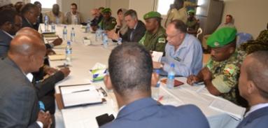 Le Président de Hirshabelle demande l’Appui des partenaires dans l’integration des Forces de sécurité