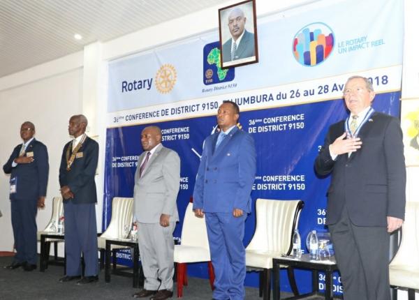 Burundi : Bujumbura accueille la 36ème conférence du district 9150 de Rotary International