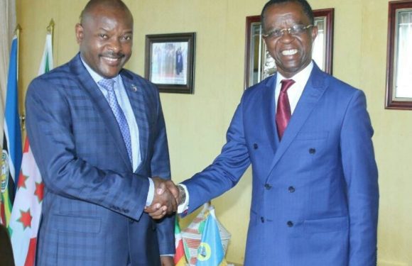 Visite du président du parlement panafricain à Bujumbura