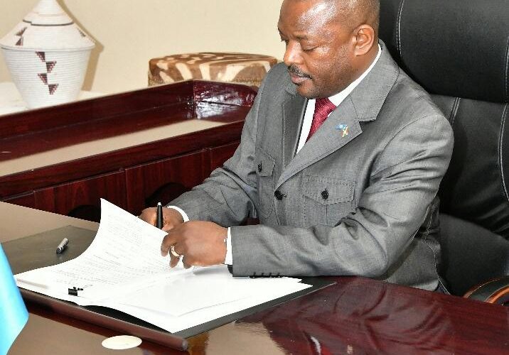 Burundi : Promulgation de la nouvelle constitution ce jeudi 7 juin 2018 à Gitega