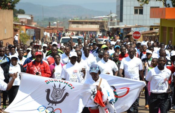 Journée olympique au centre Olympafrica de Kanyosha à Bujumbura