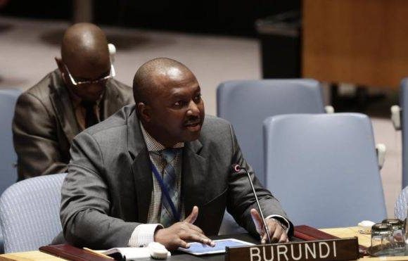 Discours de S.E.M. l’Ambassadeur Albert SHINGIRO, Représentant Permanent du Burundi auprès de l’ONU lors du briefing du Conseil de Sécurité sur la situation au Burundi, New York