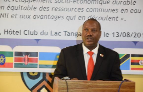 Le Burundi prêt à accueillir la 26ème réunion de l’Initiative du Bassin du Nil