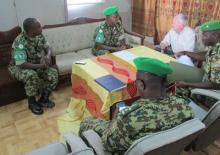 Le représentant du Département d’Etat Américain a rendu visite au 11ème contingent Burundais