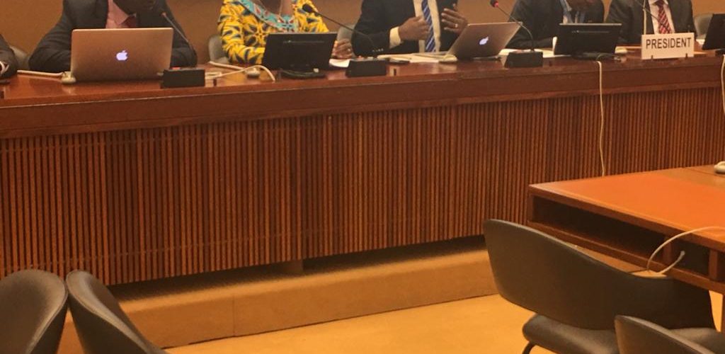 ONU / BURUNDI : Le groupe Afrique du Conseil des Droits de l’Homme ONU réuni autour de la délégation burundaise