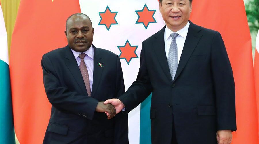 Xi Jinping rencontre le deuxième vice-président du Burundi