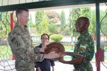 Visite du Commandant Adjoint de la Base Américaine de Djibouti à la FDNB