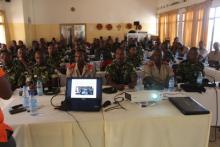 La formation aux Officiers en pré-déploiement en Somalie