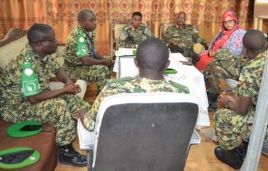 Les relations entre l’armée Somalienne et le contingent burundais sont au bon fixe