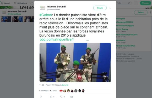 Réaction du Burundi : Le Gabon échappe à un coup d’Etat militaire