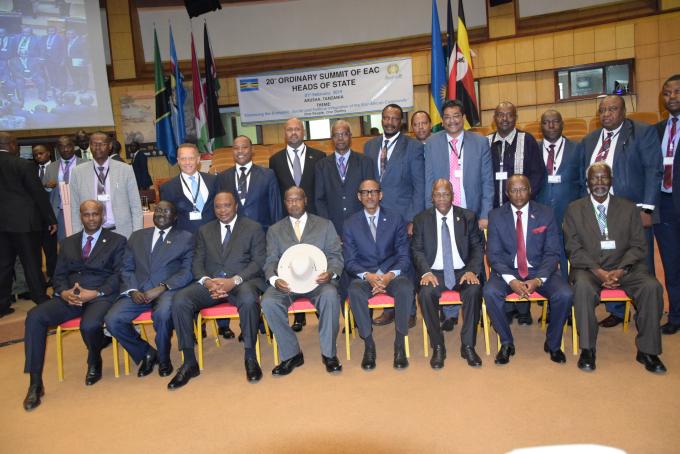 20ème sommet ordinaire des Chefs d’Etat des pays membres de l’EAC