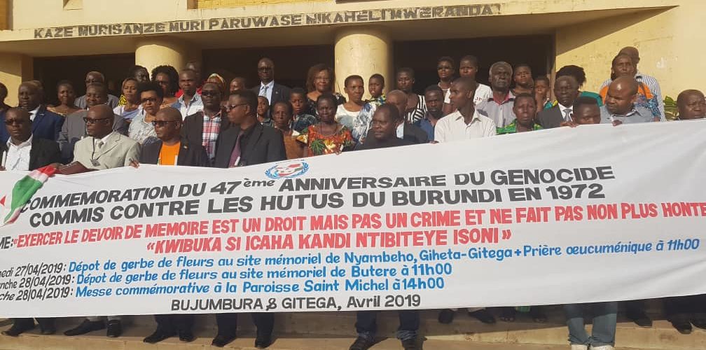 47ème anniversaire du Génocide contre les Bahutu du Burundi en 1972 : Entre 300.000 à 500.000 morts entre avril et mai 1972.