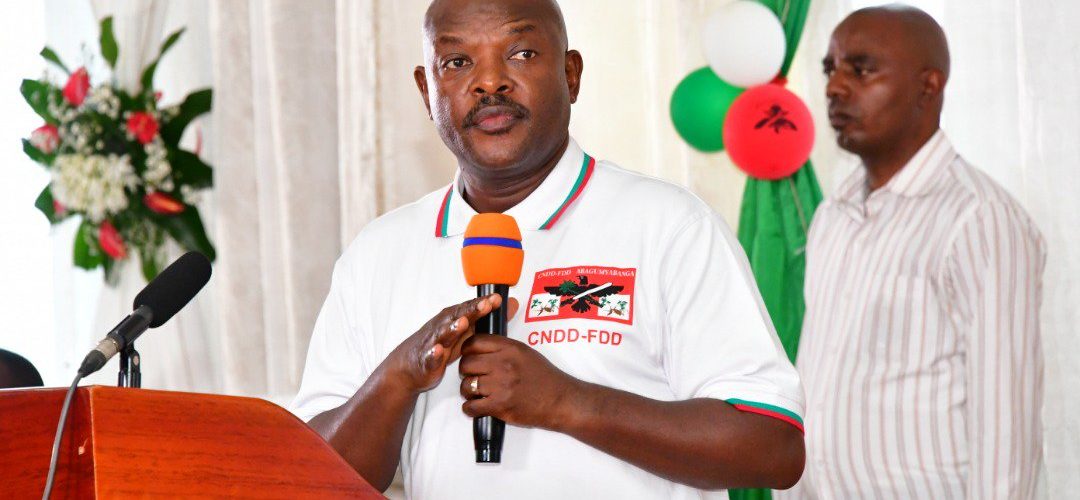 Burundi : Prière d’action de grâce à la permanence nationale du CNDD-FDD de Bujumbura