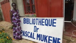 Bibliothèque Dr Pascal Mukene : Hommage post mortem d’une veuve