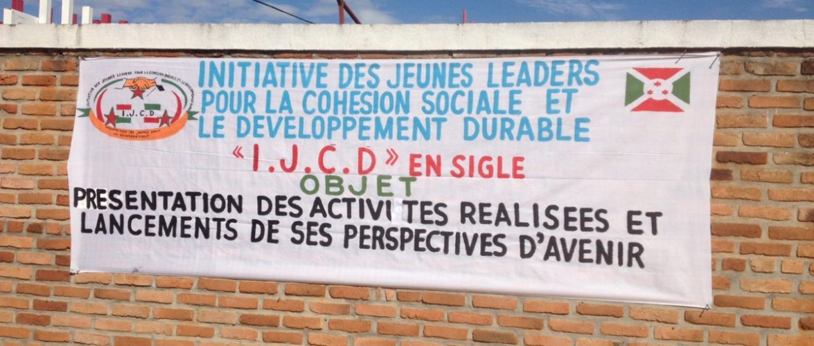 Burundi :  IJCD veut mobiliser dignement et sans violence les jeunes Barundi aux élections démocratiques de 2020