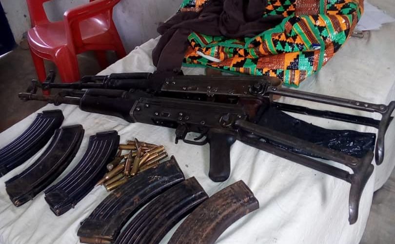 La Police découvre des armes dans une maison à Gihosha, Bujumbura