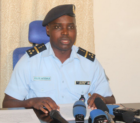 Burundi : La police épingle le double discours du CNL, sans le nommer
