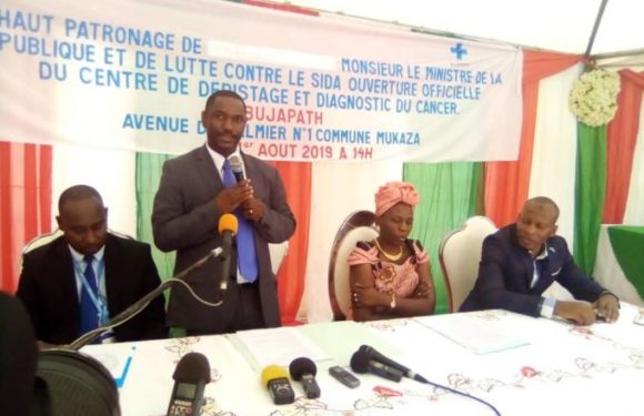 Burundi/santé : Ouverture d’un centre de dépistage et de diagnostic du cancer