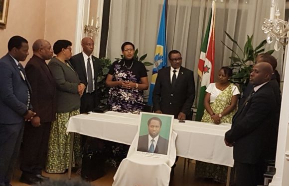 Ambassade du Burundi en Belgique : Commémoration du 26ème anniversaire de l’assassinat de Feu Melchior NDADAYE, héros national