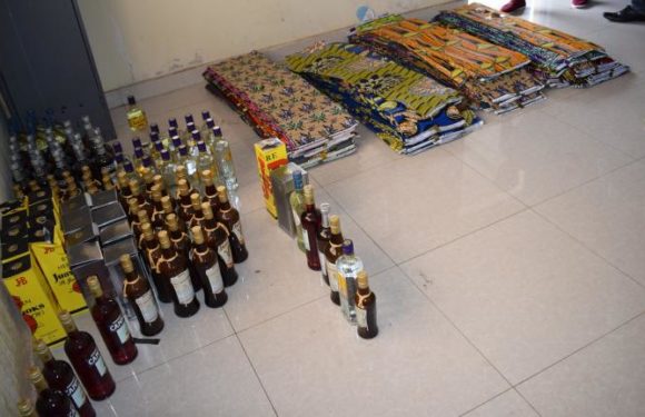 La Police saisit des marchandises fraudées en provenance de la RDC
