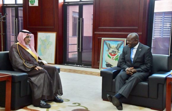 Le Burundi reçoit le Vice Président du Fonds Saoudien pour le Développement
