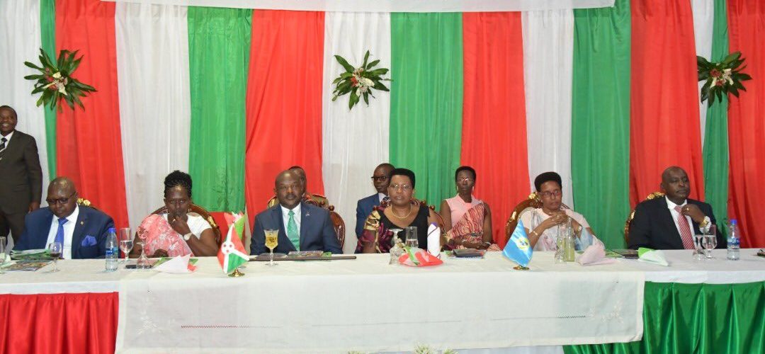 Dernière participation à l’échange de vœux annuel de S.E. NKURUNZIZA Pierre, Chef d’état du Burundi,  avec l’armée burundaise.