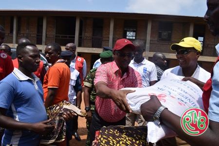 Le Gouvernement du Burundi vient en aide aux victimes des pluies diluviennes