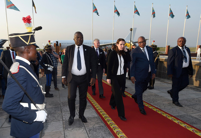 La Première ministre belge Sophie Wilmès à Kinshasa pour resserrer les liens avec le Congo