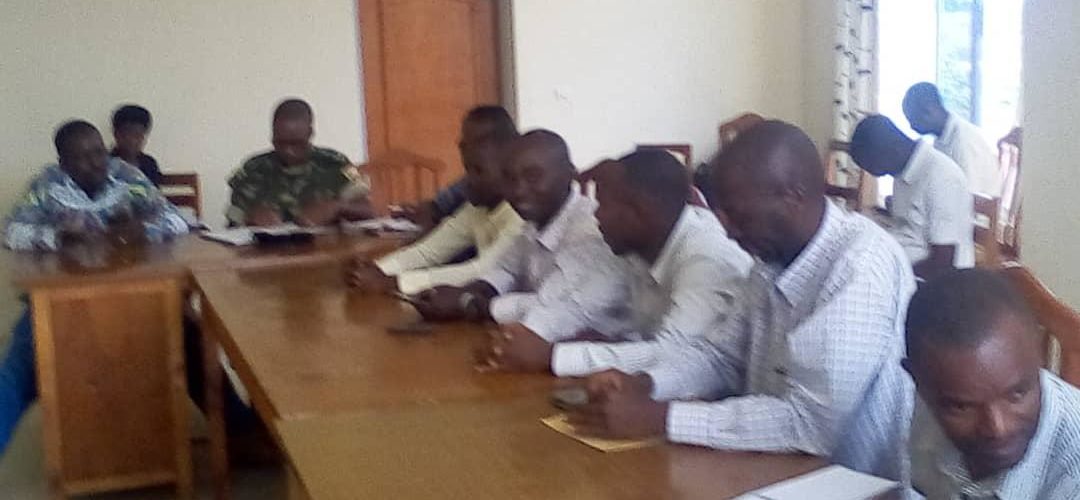 Réunion avec les acteurs politiques de BUBANZA / Burundi