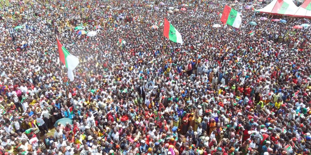 Campagne électorale 2020 – 1er jour : Le CNDD-FDD est à  GITEGA pour se lancer / Burundi