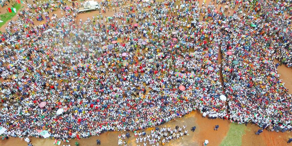 Campagne / Elections2020 – 2ème  jour :  Le CNDD-FDD était à MWARO – Burundi