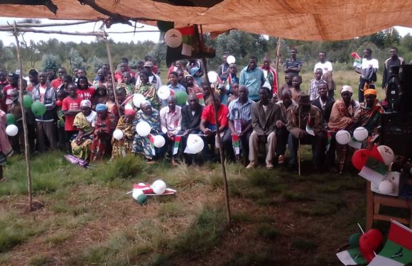 Le CNDD-FDD SONGA réuni en colline KINWA, BURURI / Burundi