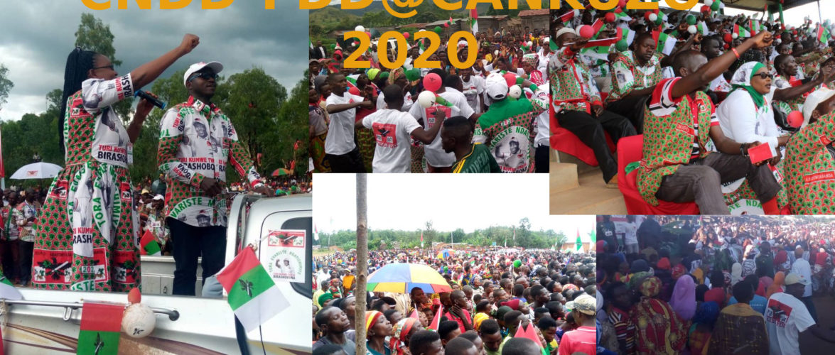 Elections 2020 : Au cœur des coulisses d’une victoire annoncée du CNDD-FDD au Burundi – Exemple les BAGUMYABANGA de CANKUZO