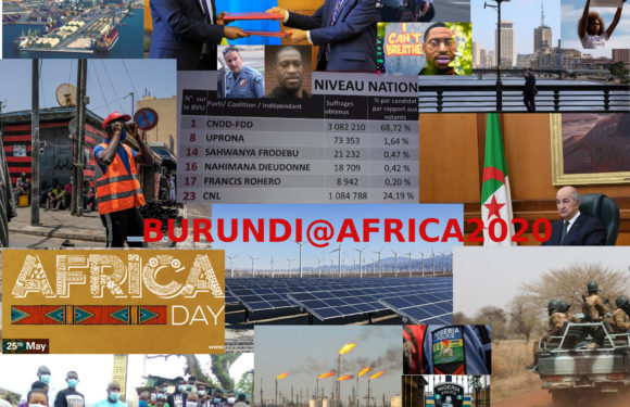 BURUNDI / 2- Petit tour sur l’actualité sur KAMA ou l’ AFRIQUE , AFRICA – MAI 2020
