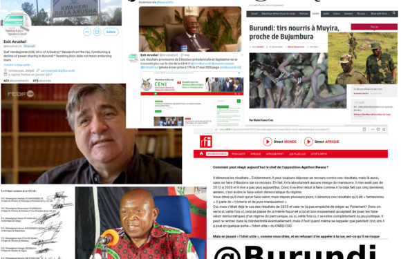 Suivre et Comprendre  le Complot de la Belgique sur les Elections2020 au Burundi