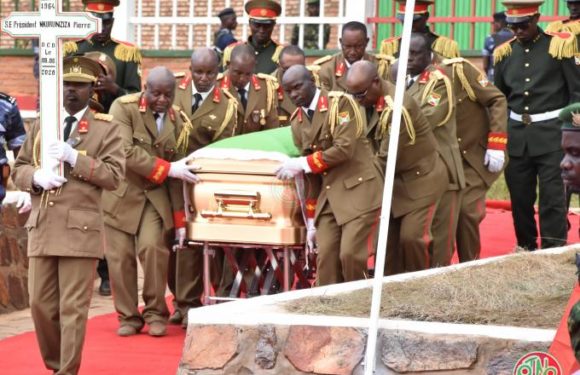 Inhumation de feu Président Pierre Nkurunziza