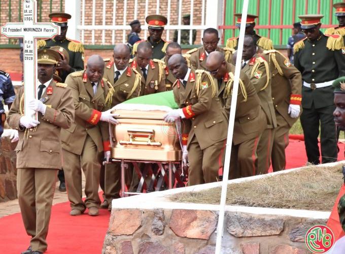 Inhumation de feu Président Pierre Nkurunziza