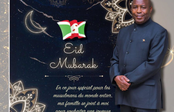 S.E. NDAYISHIMIYE Evariste, Président du Burundi, souhaite bonne fête de l’AÏD à tous les Musulmans