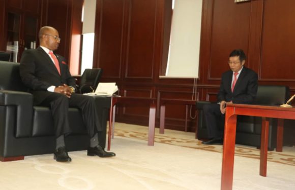 BURUNDI / CHINE : LI CHANGLIN rencontre le 1er Ministre BUNYONI