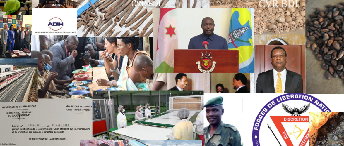 BURUNDI /  Petit tour sur l’actualité sur KAMA ou l’ AFRIQUE , AFRICA – SEPTEMBRE 2020 / 27-09-2020