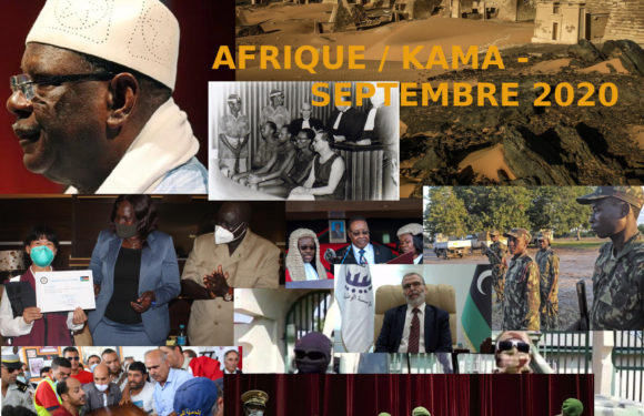 BURUNDI /  Petit tour sur l’actualité sur KAMA ou l’ AFRIQUE , AFRICA – SEPTEMBRE 2020