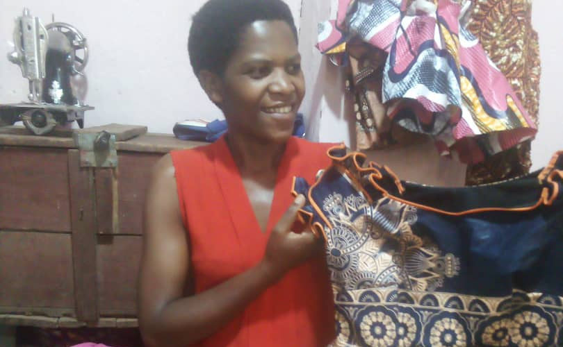 Anitha, la couturière professionnelle, GITEGA / BURUNDI