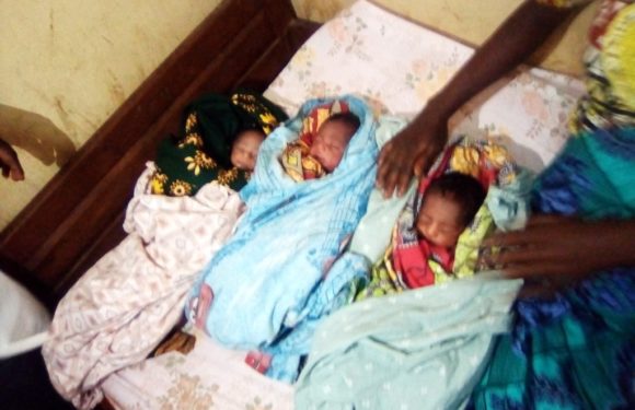 Une famille donne naissance à des triplets à KARUSI / BURUNDI