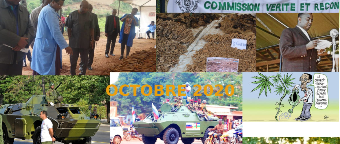 BURUNDI / Petit tour sur l’actualité sur KAMA ou l’ AFRIQUE , AFRICA – OCTOBRE 2020 / 18-10-2020