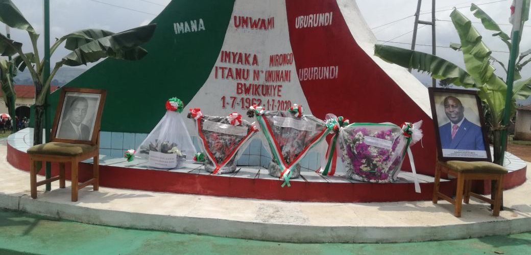 Commémoration du Héros national MUGANWA Feu RWAGASORE, BURURI / BURUNDI