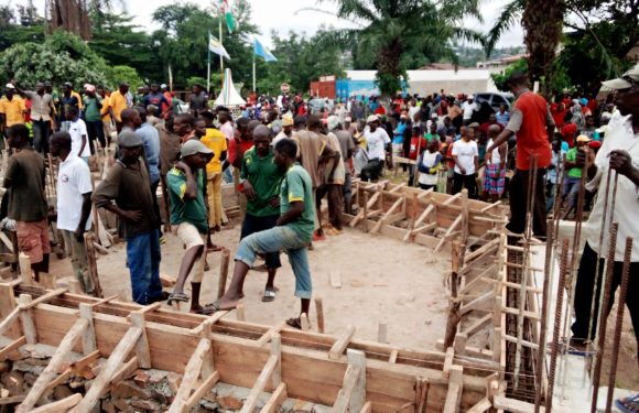 BURUNDI : TRAVAUX DE DEVELOPPEMENT COMMUNAUTAIRE – Construire le Bureau Provincial de RUMONGE